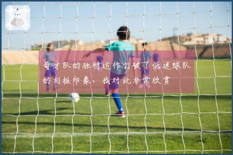 奇才队的独特运作打破了低迷球队的刻板印象，我对此非常欣赏